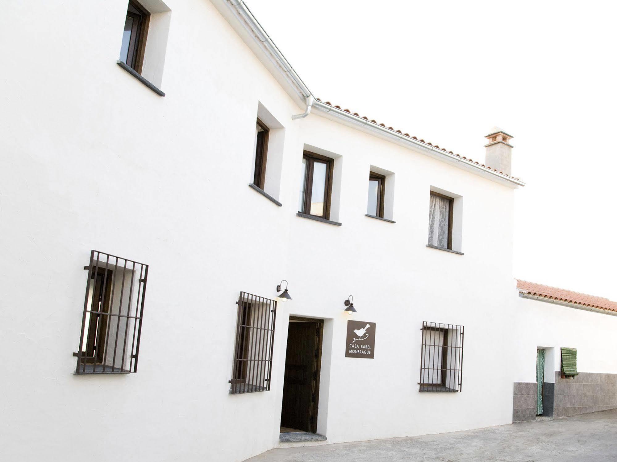 Casa Babel Monfraguee Vendégház Torrejón el Rubio Kültér fotó